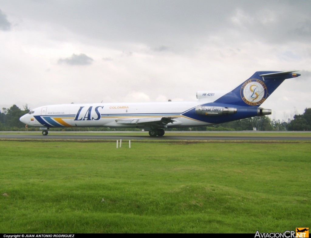 HK-4261 - Boeing 727-251/Adv(F) - Lineas Aereas Suramericanas