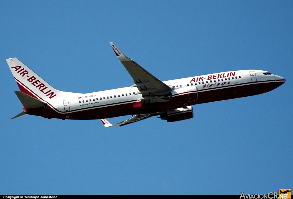 D-ABAU - Boeing 737-86J - Air Berlin