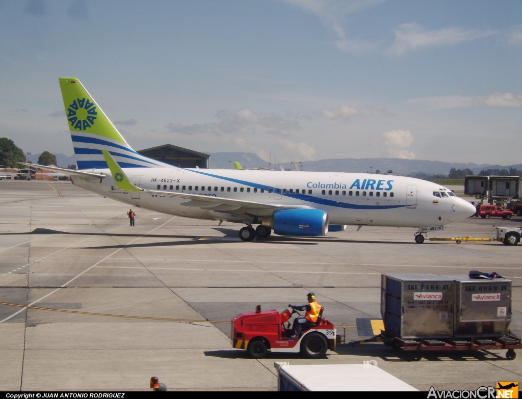 HK-4623-X - Boeing 737-73S - Aires Colombia