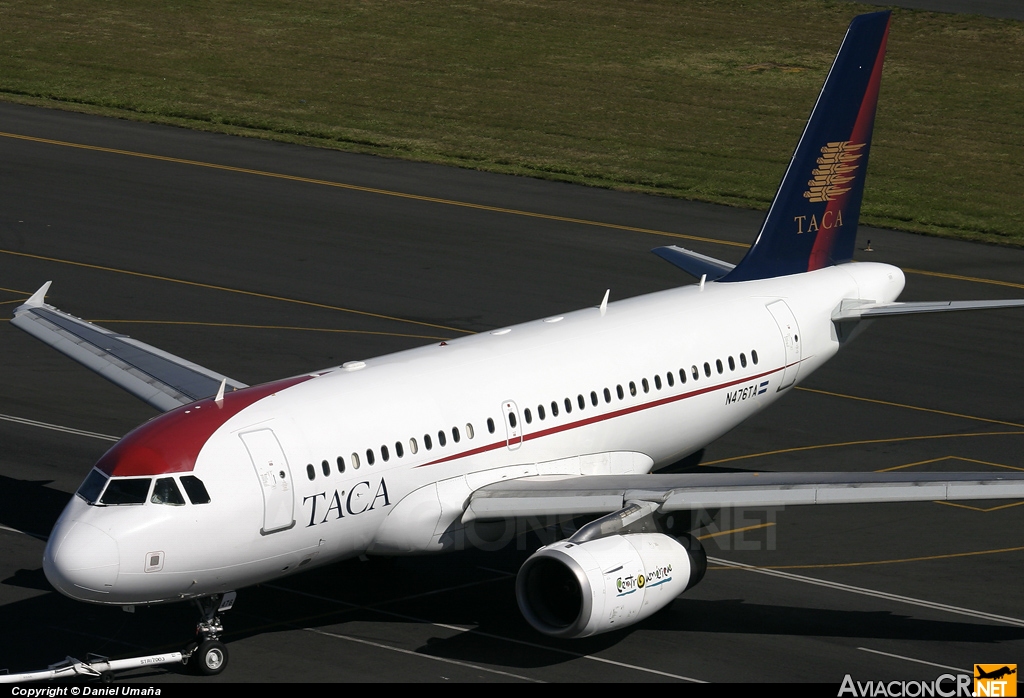 N476TA - Airbus A319-132 - TACA