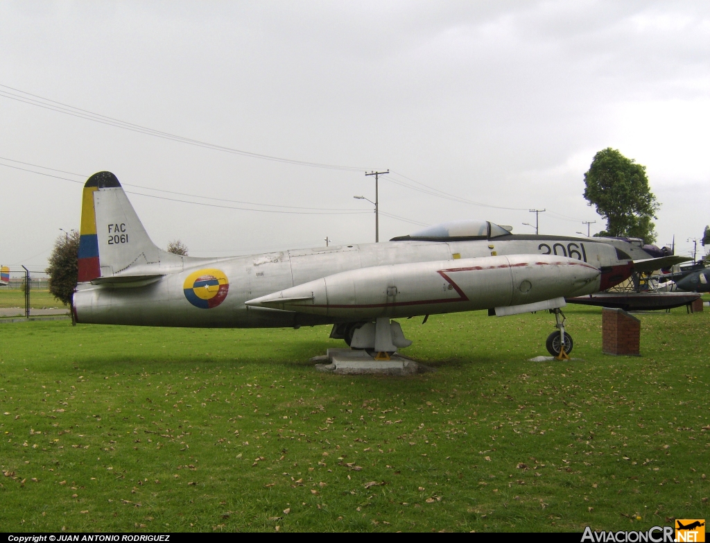 FAC-2061 - Lockheed F-80 Shooting Star - Fuerza Aérea Colombiana