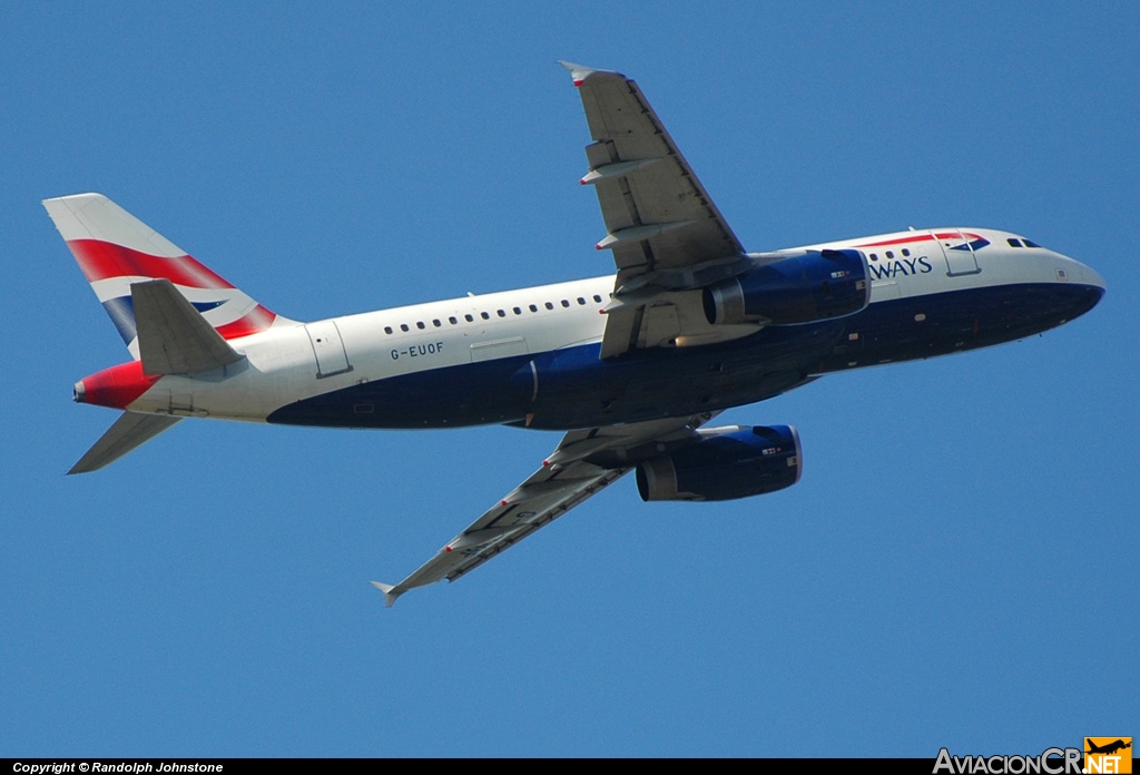 G-EUOF - Airbus A319-131 - British Airways