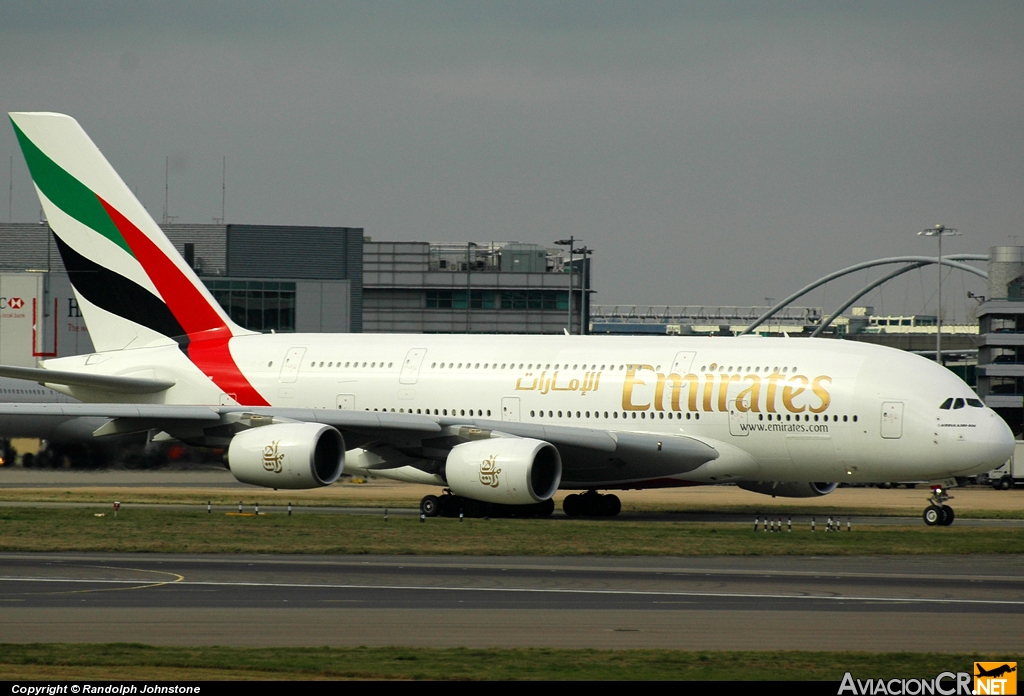 A6-EDC - Airbus A380-861 - Emirates