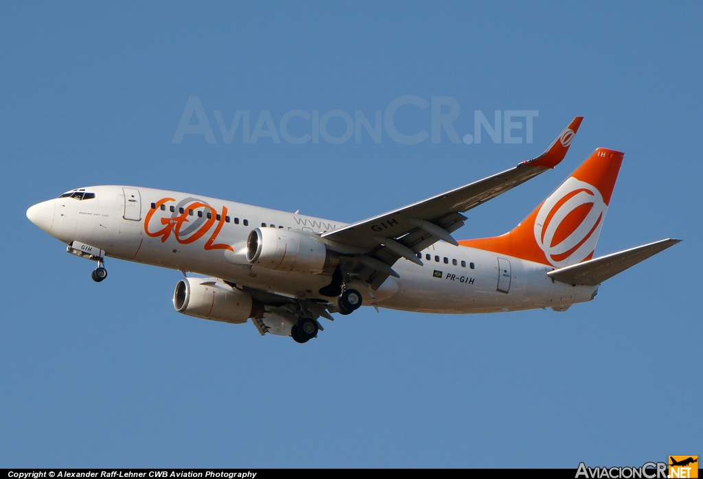 PR-GIH - Boeing 737-76N - Gol Transportes Aereos