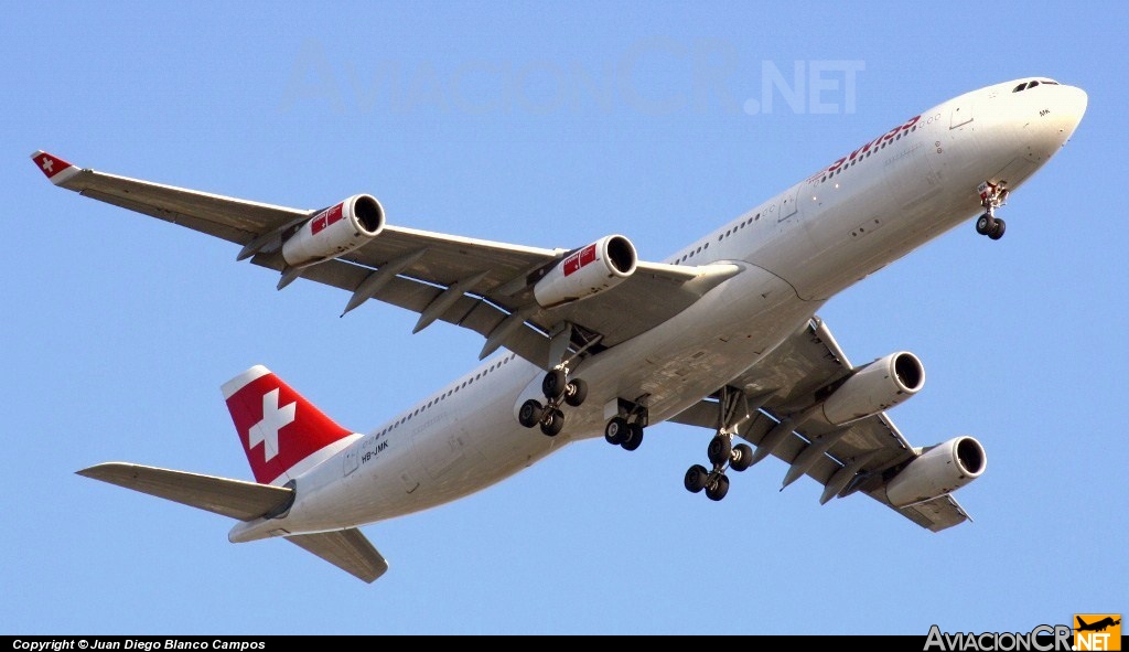 HB-JMK - Airbus A340-313X - Swiss International Air Lines