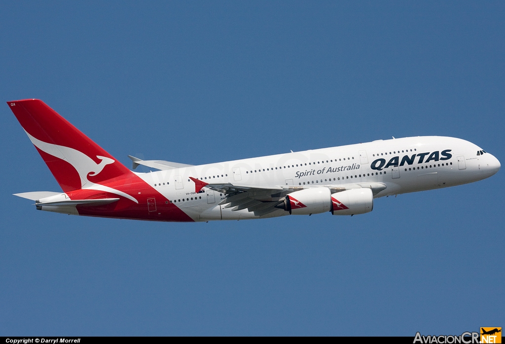 VH-OQA - Airbus A380-842 - Qantas