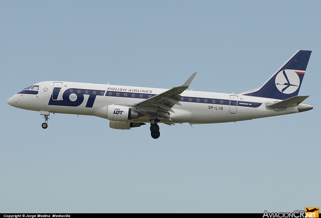 SP-LIB - Embraer ERJ-175 - LOT Polish Airlines