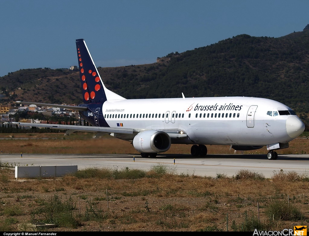 OO-VEJ - Boeing 737-405 - Brussels Airlines