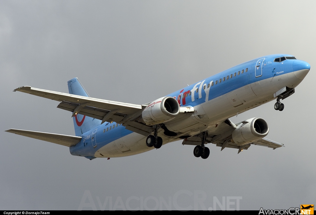 OO-TUA - Boeing 737-4K5 - Jetair Fly