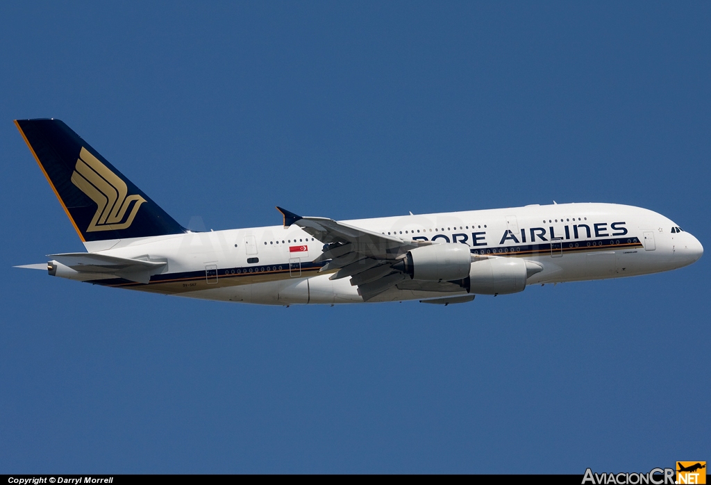 9V-SKF - Airbus A380-841 - Singapore Airlines
