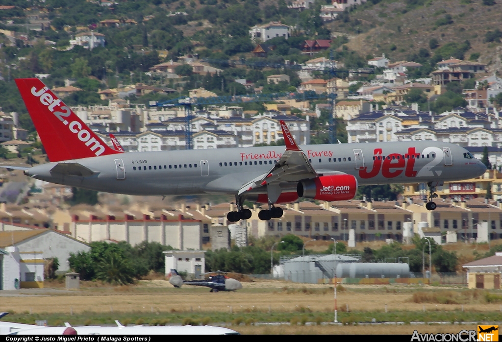 G-LSAB - Boeing 757-27B - Jet2 (Channel Express)