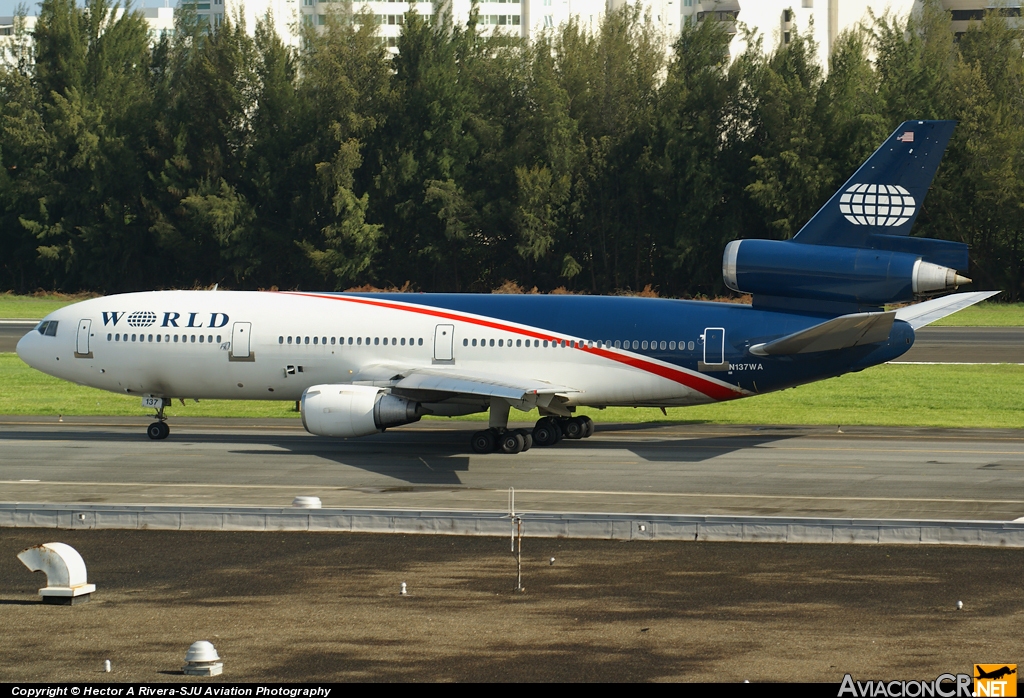 N137WA - McDonnell Douglas DC-10-30 - World Airways