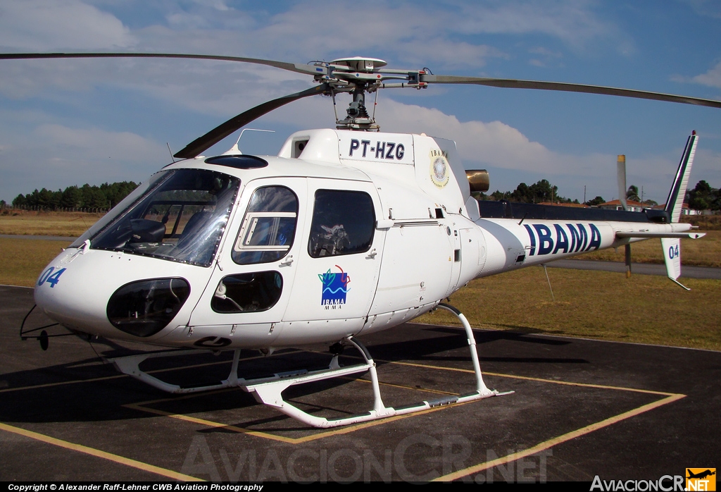 PT-HZG - Eurocopter AS-350BA Ecureuil - IBAMA - Instituto Brasileiro do Meio Ambiente