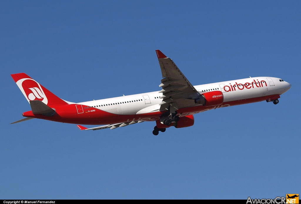 D-AERQ - Airbus A330-322 - Air Berlin