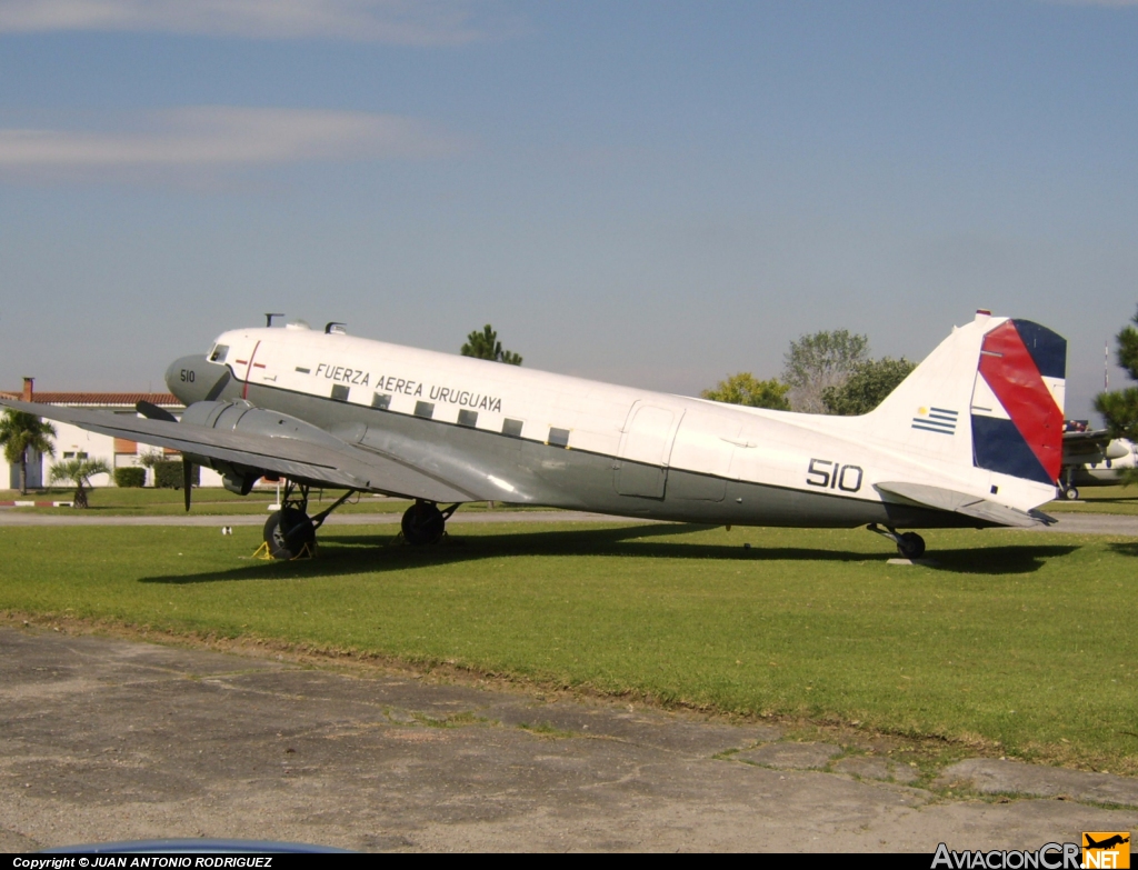 510 - Douglas C-47 Skytrain (DC-3) - Fuerza Aerea Uruguaya