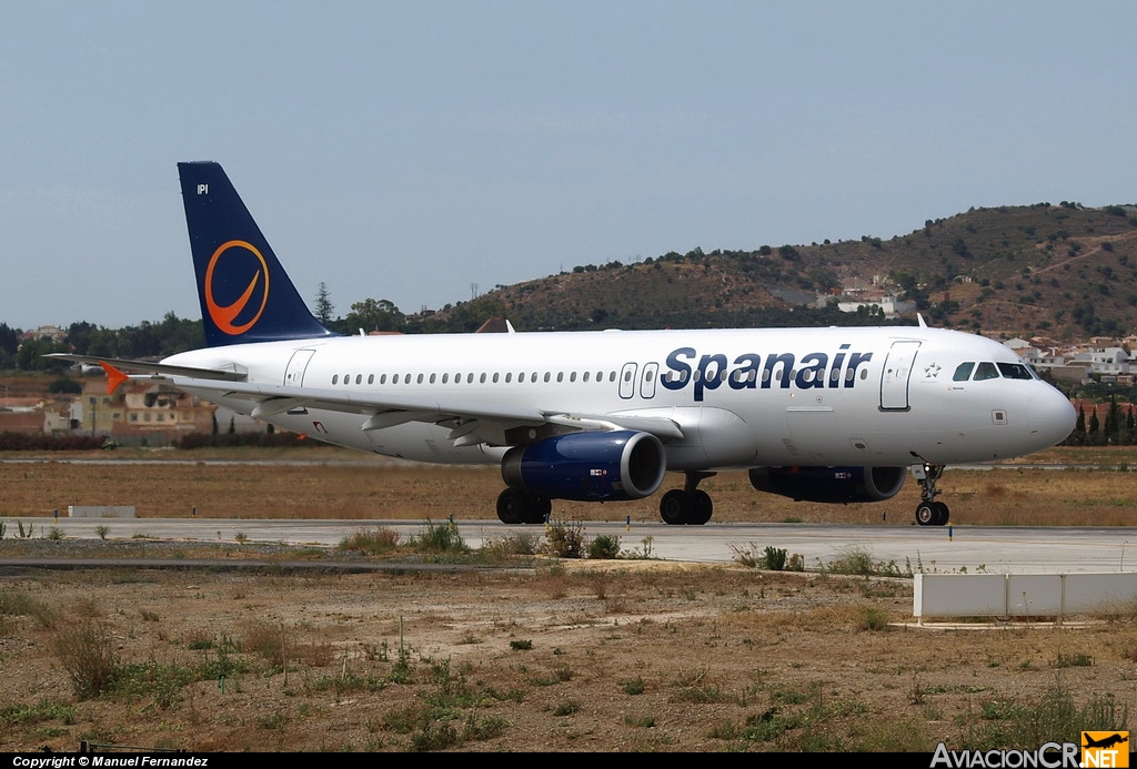 EC-IPI - Airbus A320-232 - Spanair