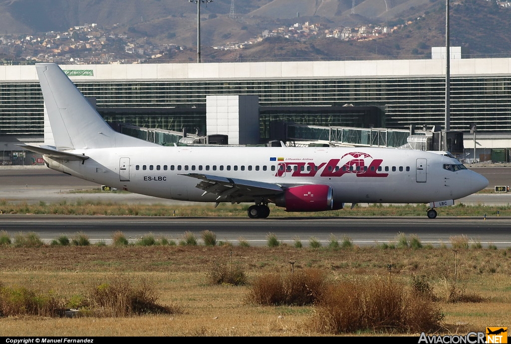 ES-LBC - Boeing 737-322 - flyLAL - Lithuanian Airlines