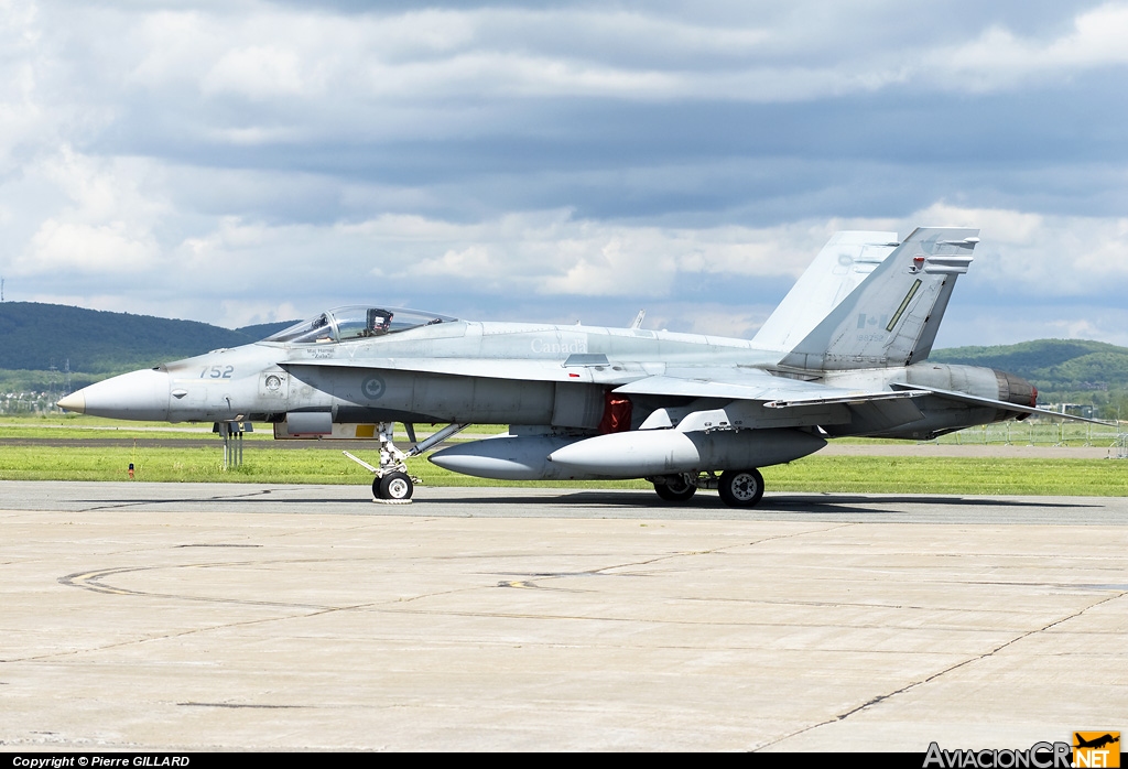188752 - CF-18A Hornet - Fuerza Aérea Canadiense