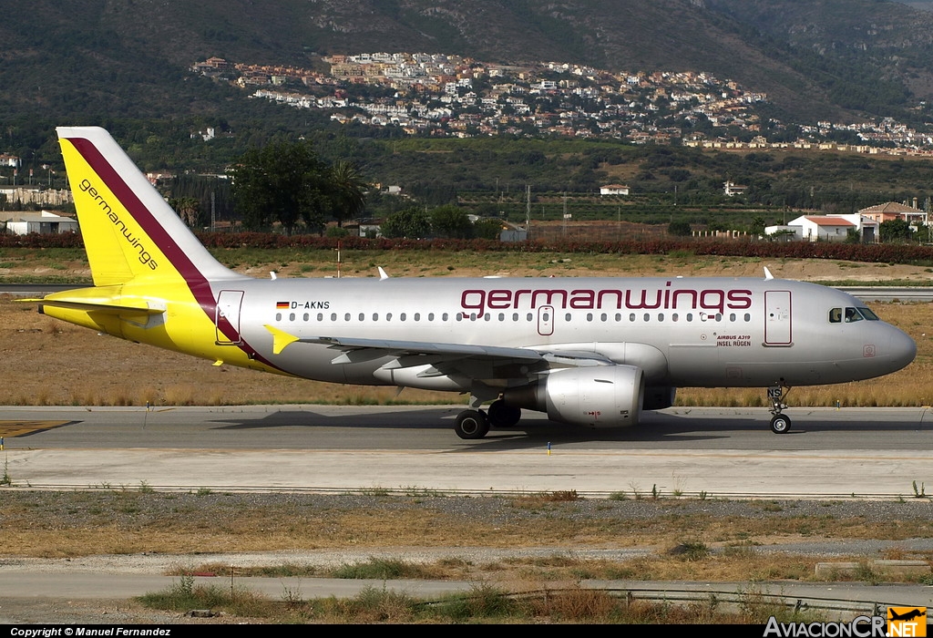 D-AKNS - Airbus A319-112 - Germanwings