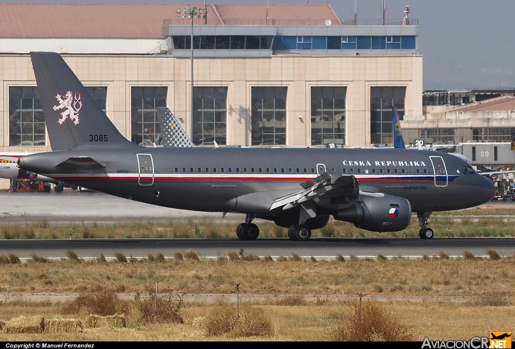 3085 - Airbus A319-115X CJ - Fuerza Aerea Checa