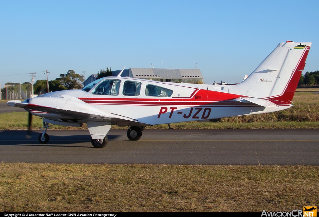 PT-JZD - Beechcraft Baron E55 - Privado
