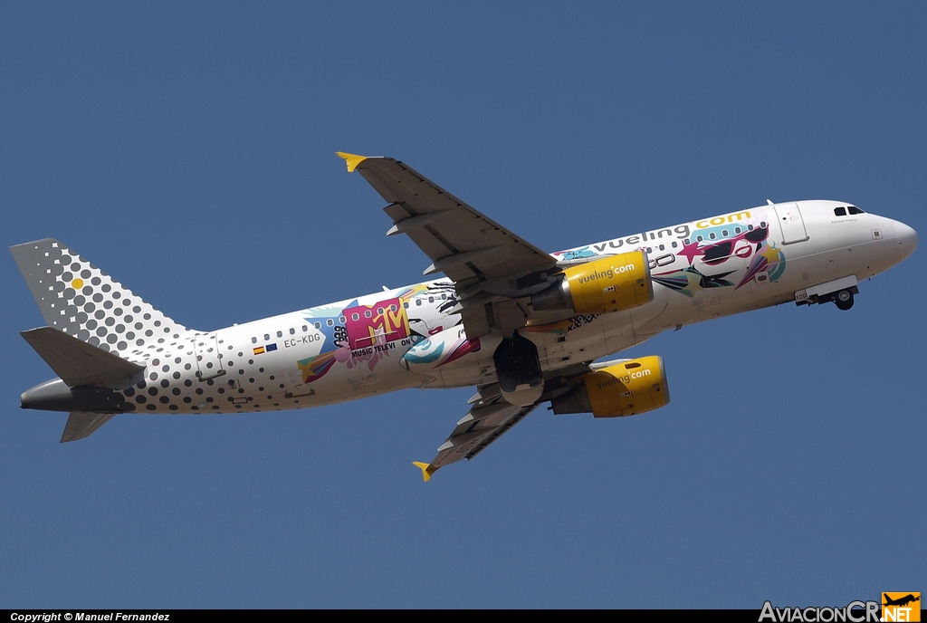 EC-KDG - Airbus A320-214 - Vueling