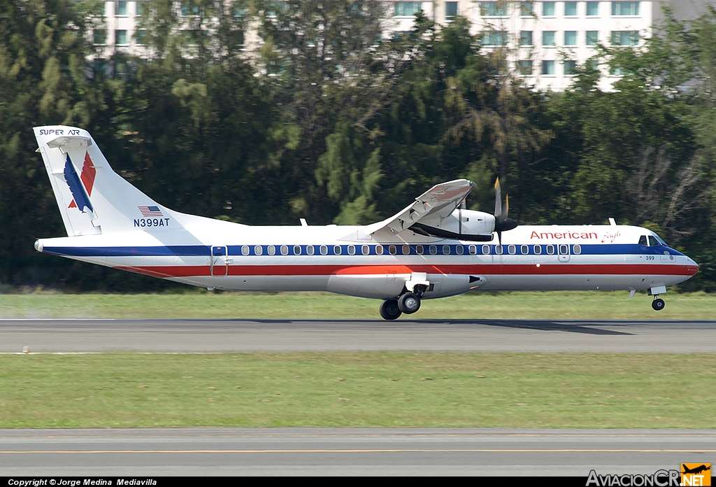 N399AT - ATR 72-212 - American Eagle