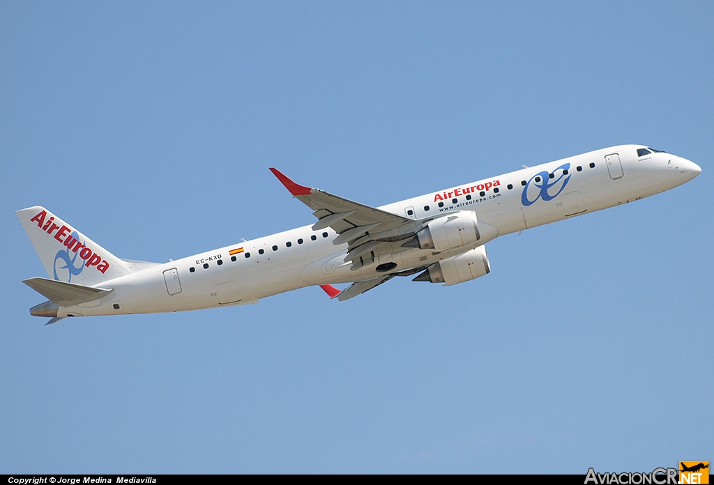 EC-KXD - Embraer 190-200LR - Air Europa