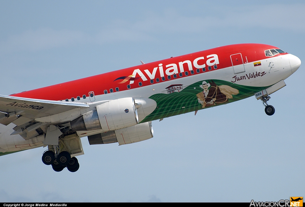 N988AN - Boeing 767-284/ER - Avianca Colombia
