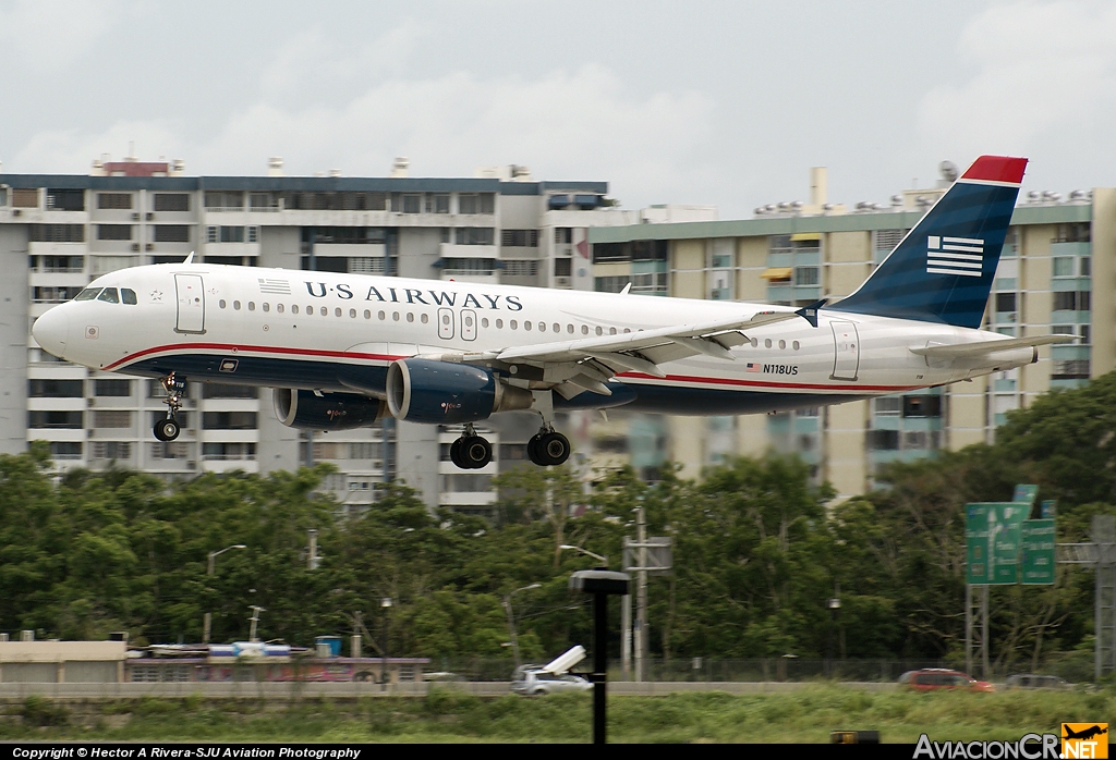 N118US - Airbus A320-214 - US Airways