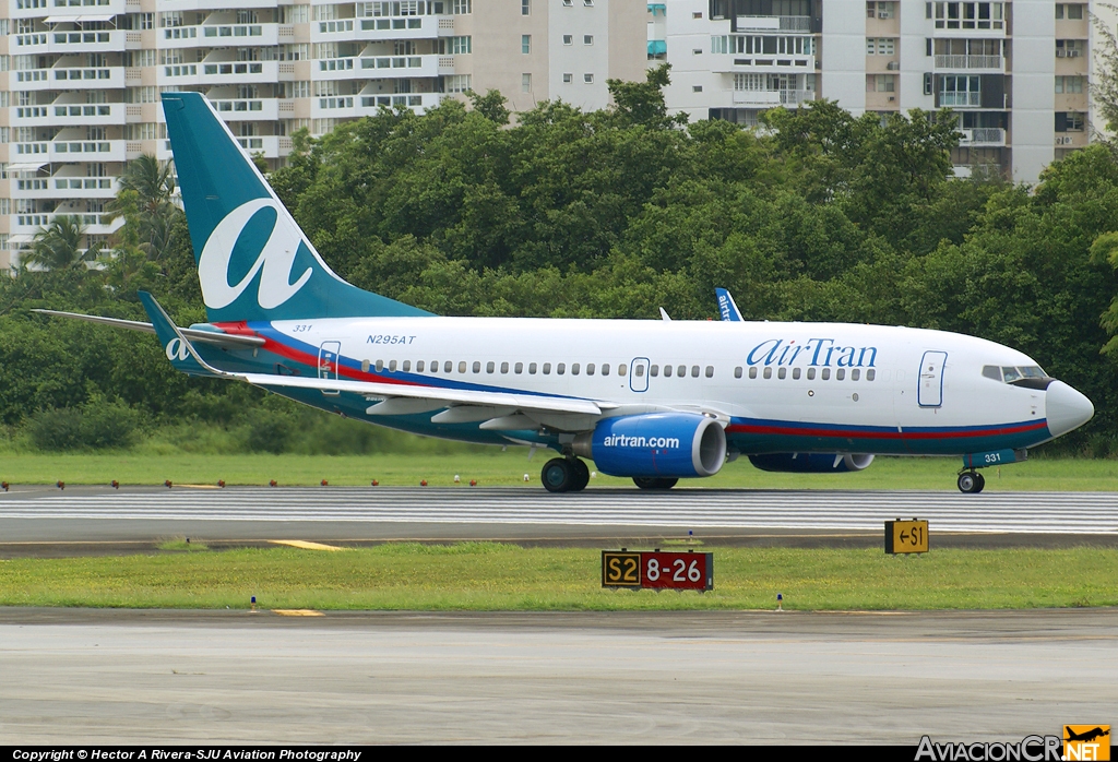 N295AT - Boeing 737-76N - Air Tran