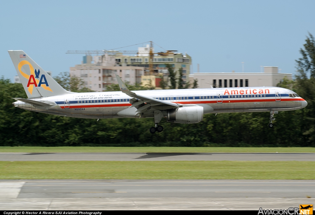 N690AA - Boeing 757-223 - American Airlines