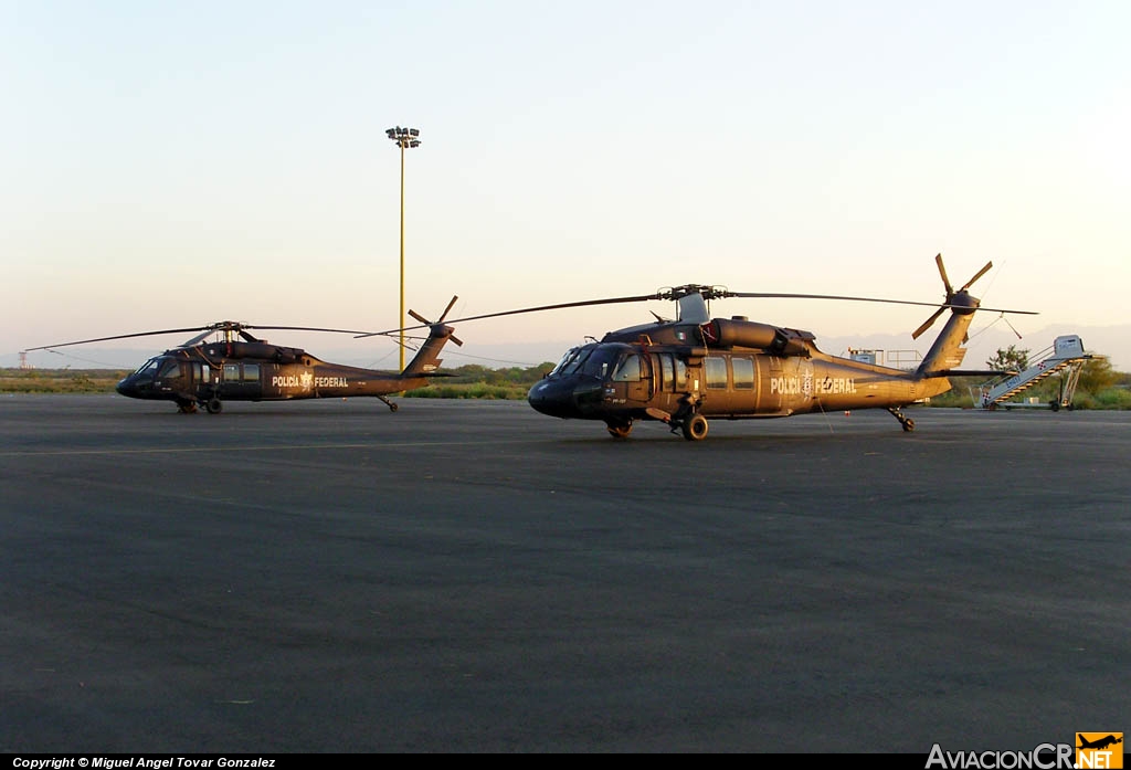 PF-101 - Sikorsky GUH-60A Black Hawk (S-70A) - Secretaria de Seguridad Publica (Policia Federal)