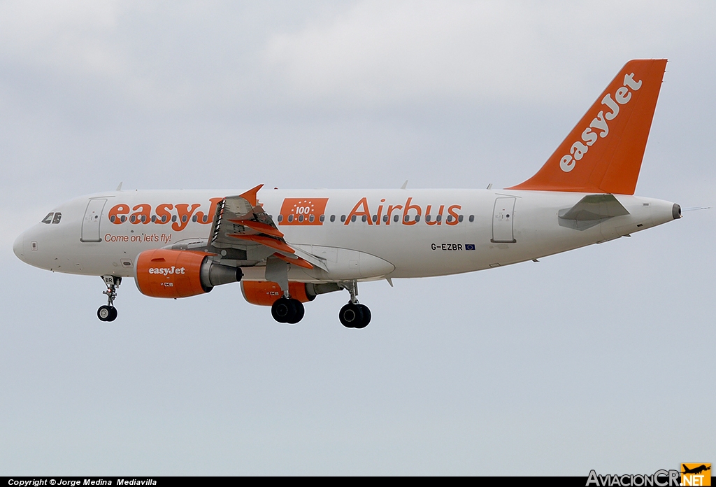 G-EZBR - Airbus A319-111 - EasyJet