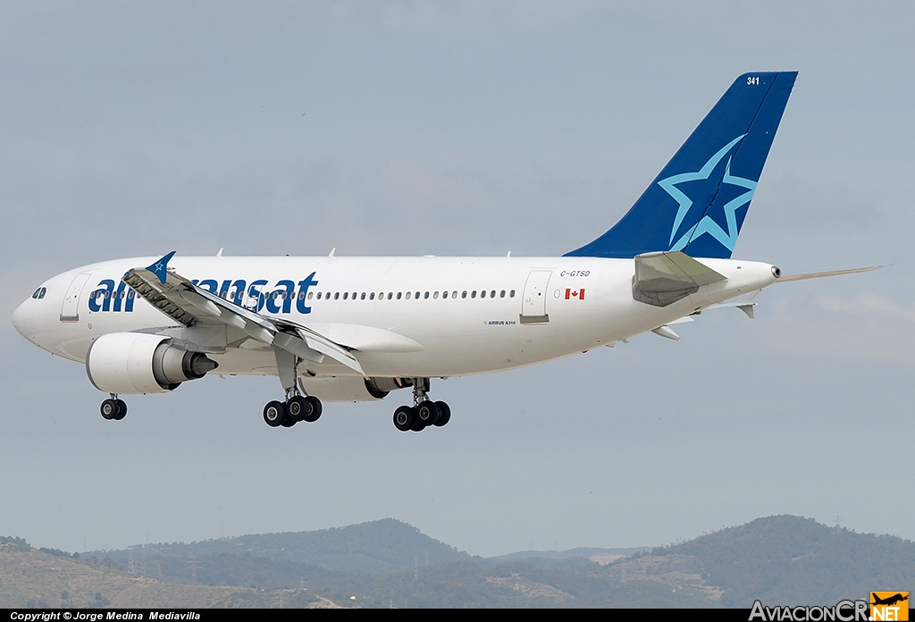 C-GTSD - Airbus A310-304 - Air Transat