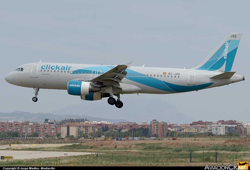 EC-JZQ - Airbus A320-214 - Click Air