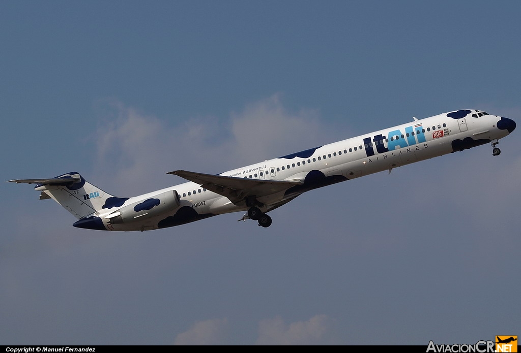 I-DAWZ - McDonnell Douglas MD-82 (DC-9-82) - ItAli Airlines
