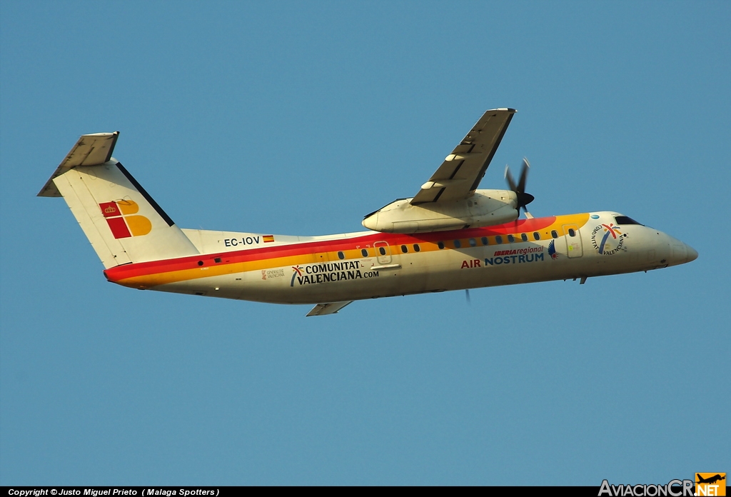 EC-IOV - De Havilland Canada DHC-8-315Q Dash 8 - Iberia Regional (Air Nostrum)