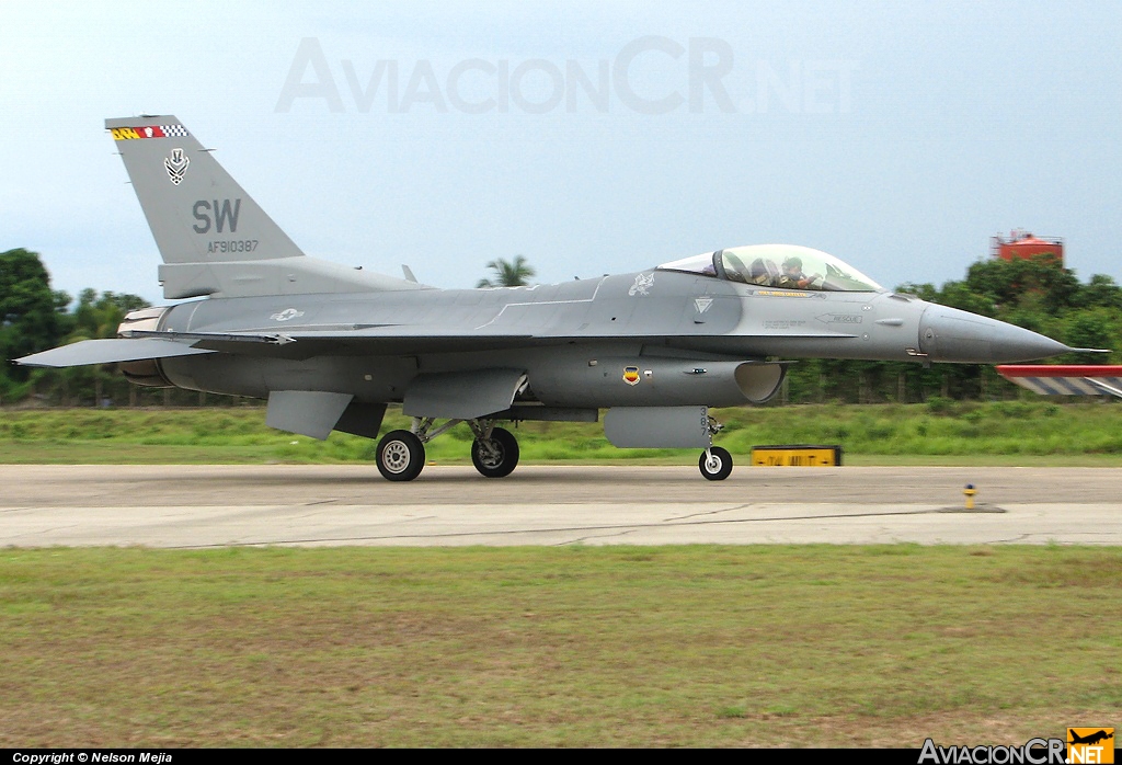 91-0387 - Lockheed F-16 CJ Fighting Falcon - U.S. Air Force