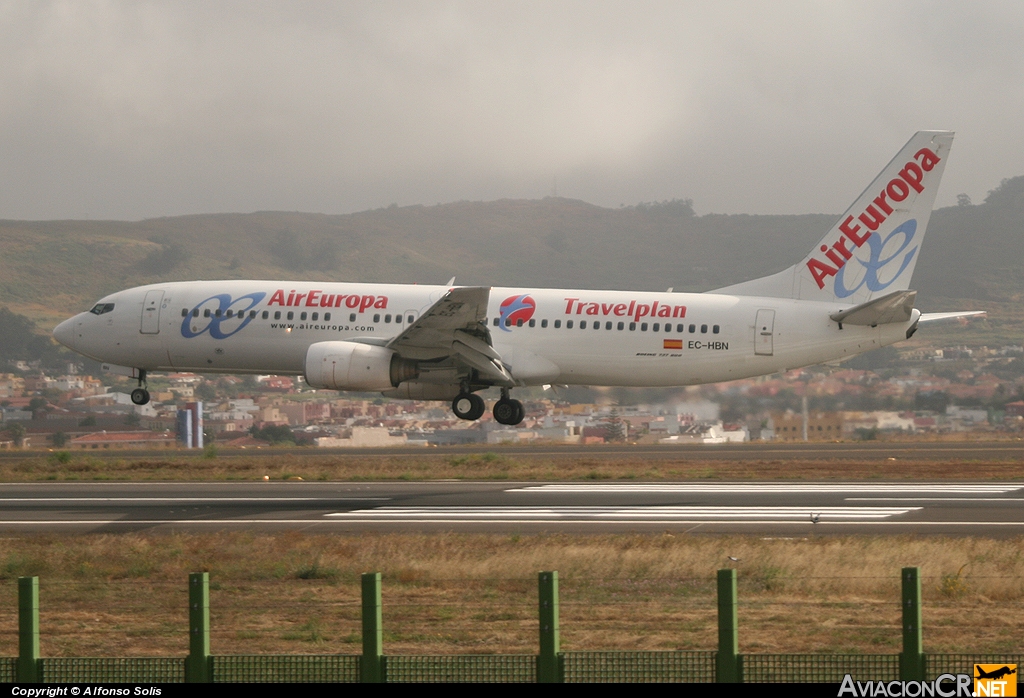 EC-HBN - Boeing 737-85P - Air Europa