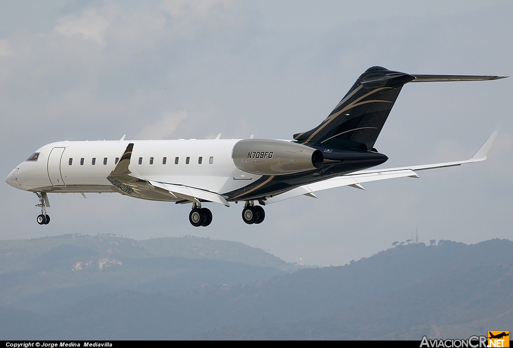 N709FG - Bombardier BD-700-1A10 Global Express XRS - Privado