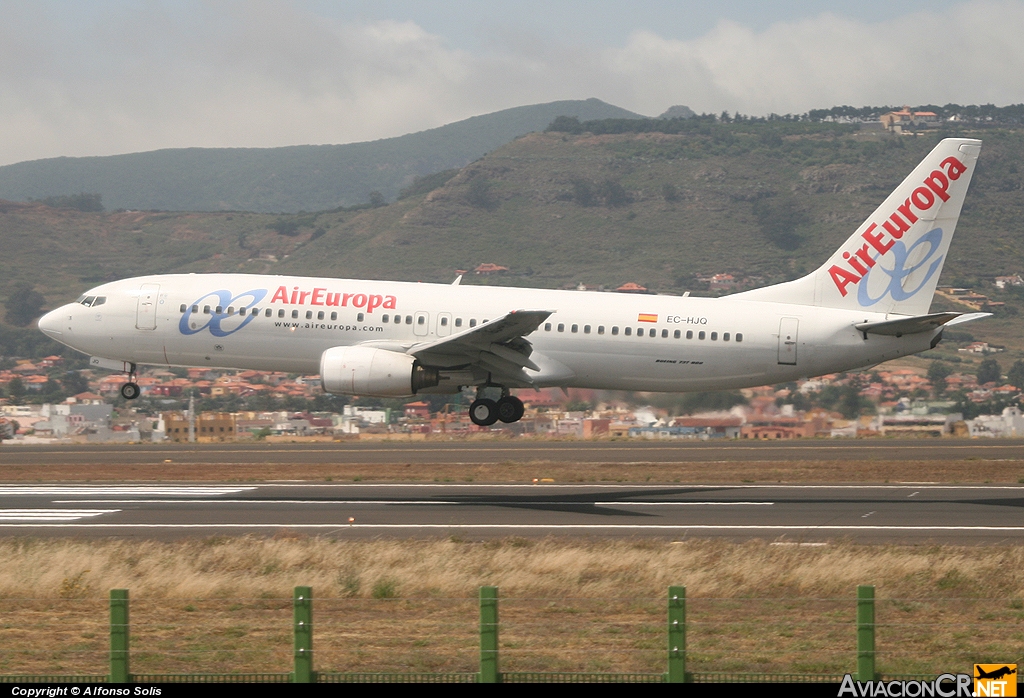 EC-HJQ - Boeing 737-85P - Air Europa