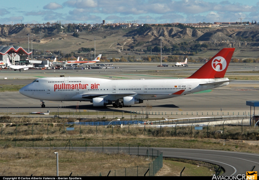 EC-KQC - Boeing 747-412 - Air Pullmantur