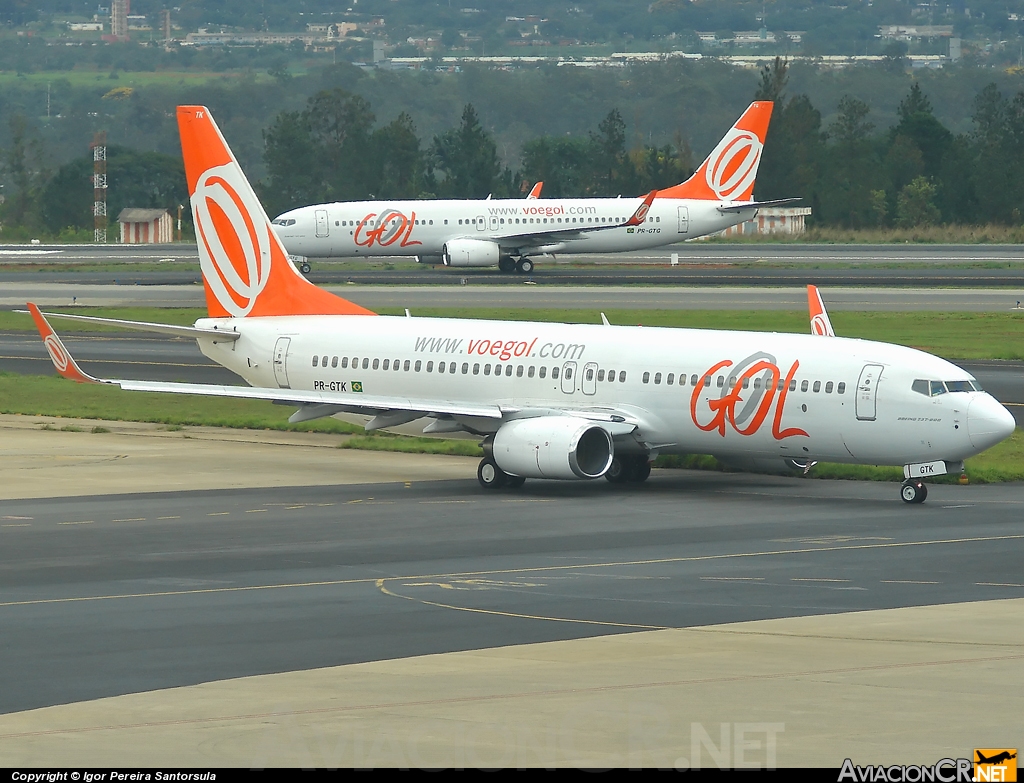 PR-GTK - Boeing 737-8EH - Gol Transportes Aereos