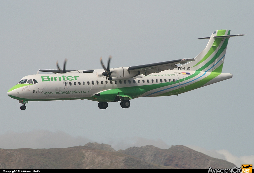 EC-LAD - ATR 72-212A - Binter Canarias