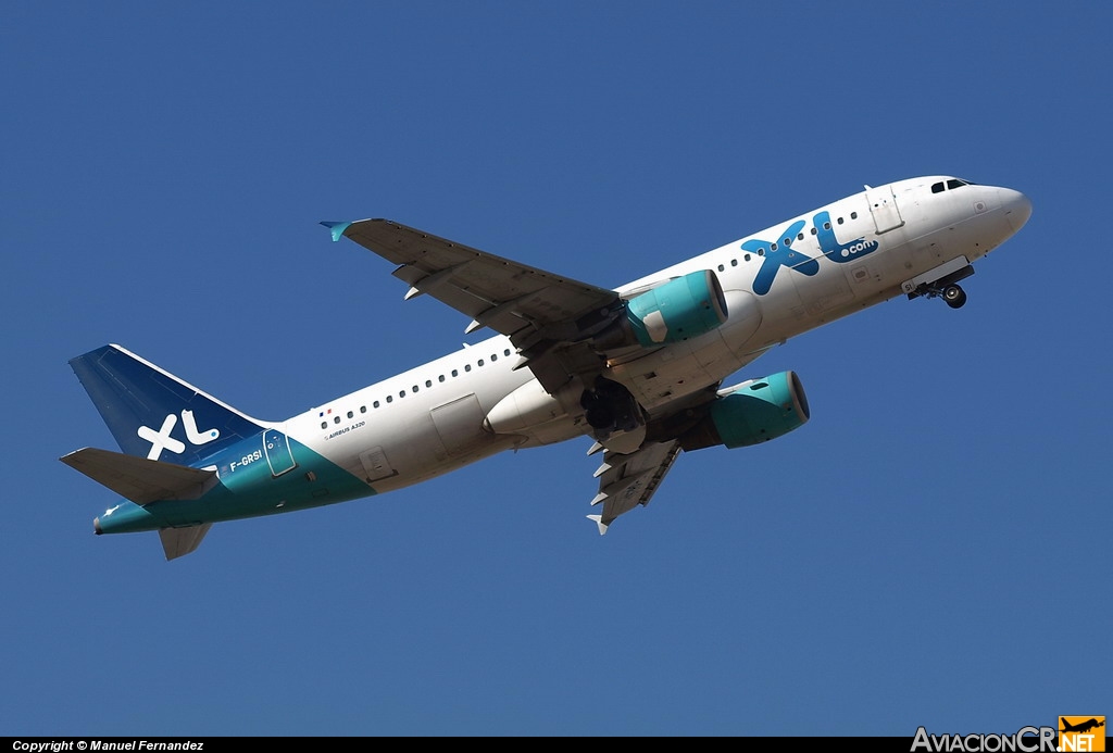 F-GRSI - Airbus A320-214 - XL Airways France