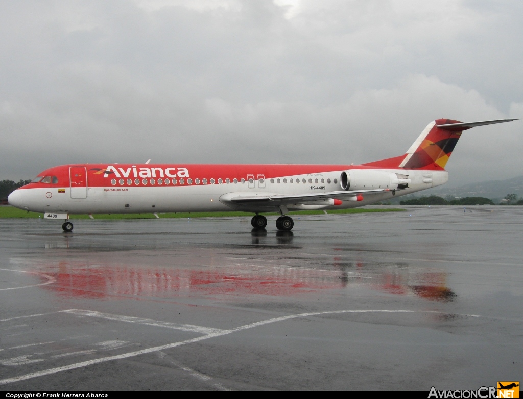 HK-4489 - Fokker 100 - Avianca Colombia