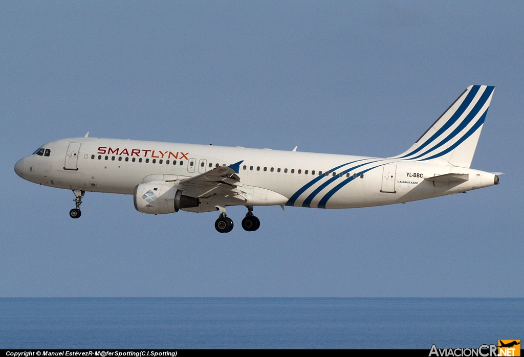 YL-BBC - A320-211 - SmartLynx Airlines