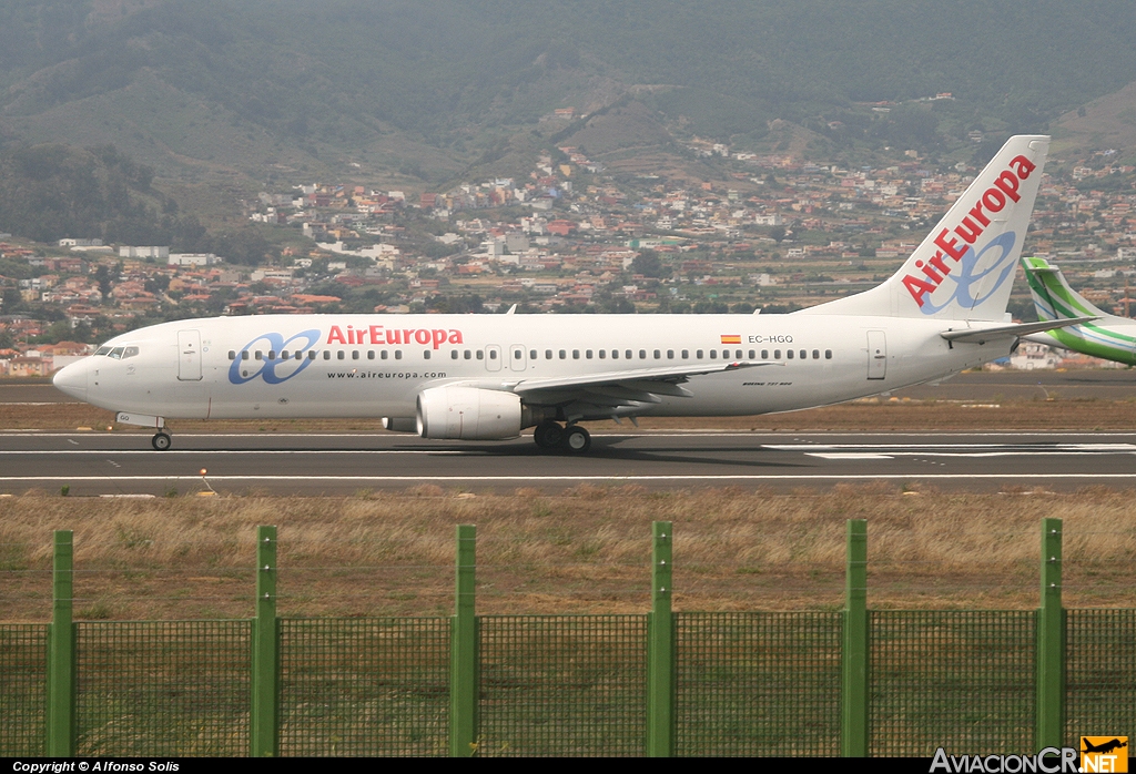 EC-HGQ - Boeing 737-85P - Air Europa