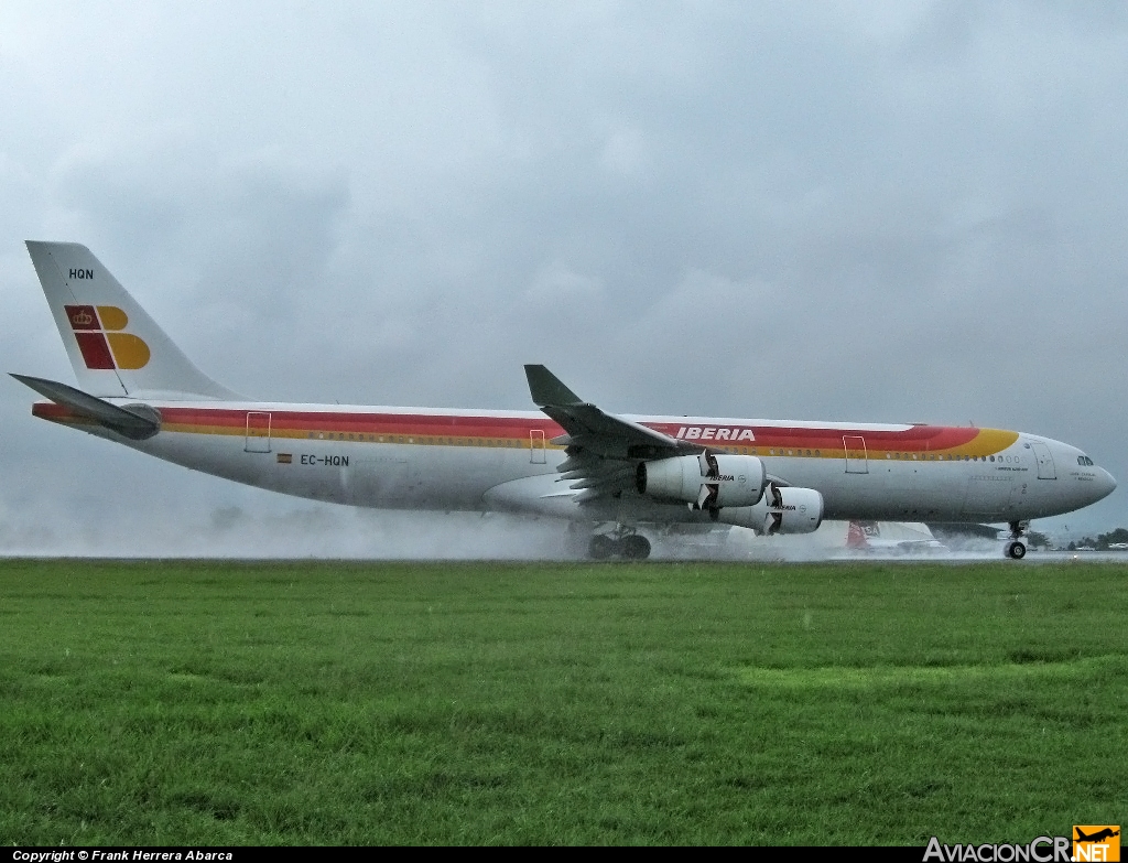 EC-HQN - Airbus A340-313X - Iberia